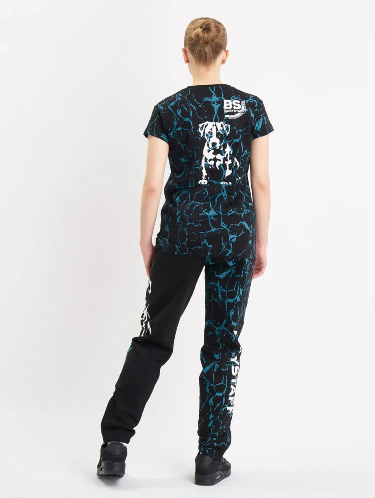 BabySTAFF tepláky Strainge Black