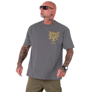Yakuza pánské tričko OVERSIZED MONKEYS TSB 21045 Steel Gray - L