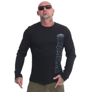 Yakuza tričko s dlouhým rukávem MIND LSB 22061 Black - 5XL