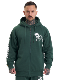 Amstaff Mikina Logo 2.0 Ziphoody Green
