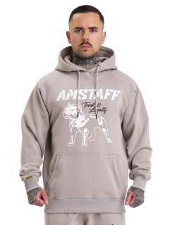 Amstaff Mikina Logo 2.0 Hoody Chateau Grey
