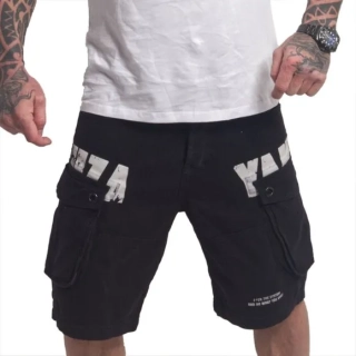 Yakuza Cargo šortky BUMP CSB 23001 Black
