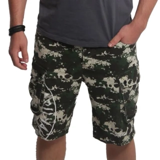 Yakuza Cargo šortky TWEAK CSB 23002 Camouflage