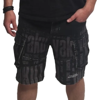 Yakuza Cargo šortky ANYONE CSB 23003 Black