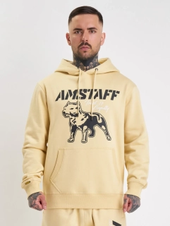 Amstaff Mikina Logo 2.0 Hoody Vanilla Cream