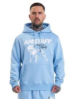 Amstaff Mikina Logo 2.0 Hoody Horizon Blue
