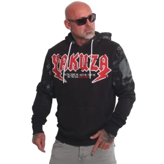 Yakuza pánská mikina JUDGE ME HOB 25002 Black
