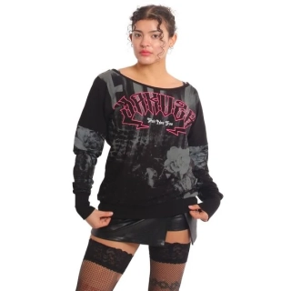 Yakuza dámské tričko DARKNESS GLSB 25111 Black