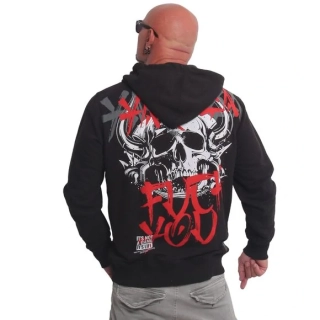 Yakuza pánská mikina HORNED FU HOB 25006 Black