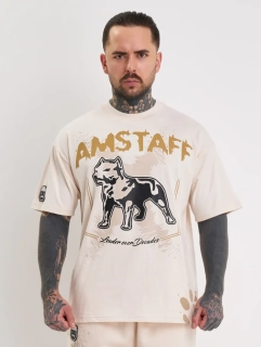 Amstaff pánské tričko Kaldar Creamwood