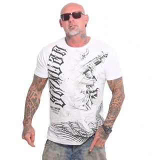 Yakuza pánské tričko SWEAR REGULAR TSB 26001 White