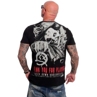 Yakuza pánské tričko DEEP DOWN REGULAR TSB 26046 Black