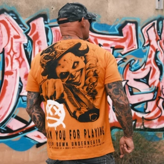 Yakuza pánské tričko DEEP DOWN REGULAR TSB 26046 Orange