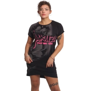 Yakuza dámské šaty NIGHT FLOWER GKB 25130 Black