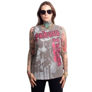 Yakuza tílko DEATH GSB 26113 Steel Grey