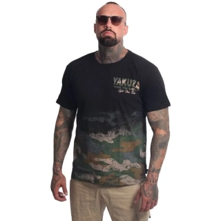 Yakuza pánské tričko SILENT REGULAR TSB 26020 Black
