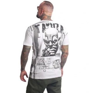Yakuza pánské tričko SYSTEM REGULAR TSB 26002 White