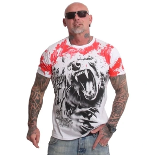 Yakuza pánské tričko CREEPY REGULAR TSB 26009 White