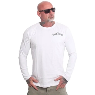 Yakuza tričko s dlouhým rukávem Guerrero LSB 27034 White