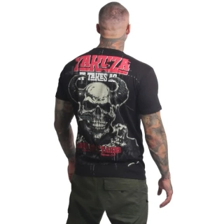 Yakuza pánské tričko AS LONG TSB 27012 Black