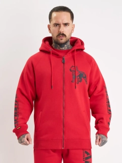 Amstaff Mikina Logo 2.0 Ziphoody Red/Black