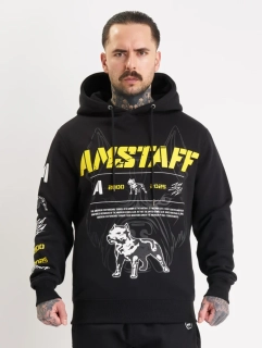 Amstaff Pánská Mikina Riven Hoodie Black