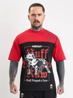 Amstaff pánské tričko Zane Black/Red
