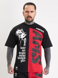 Amstaff pánské tričko Mavor Black/Red