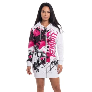 Yakuza dámská mikina MODERN ART LONG GLHZB 29105 White