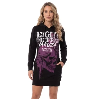 Yakuza dámské mikinové šaty GIPSY GKB 29108 Black