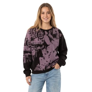 Yakuza mikina PAINTED FLOWER GPB 29101 Black