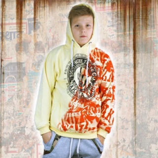 Yakuza dětská mikina HOB 10405 Pale Banana