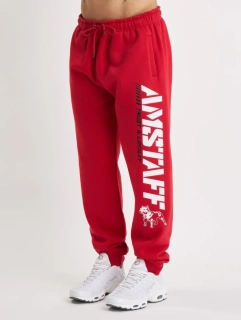 Amstaff tepláky Logo 2.0 Red/White