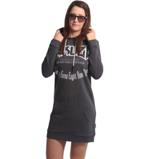 Yakuza dámské mikinové šaty GLORIA Y MUERTOS GKB 17111 Black Ink - XS