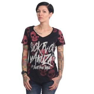 Yakuza tričko OVERDOSED DYE GSB 17119 Black - M