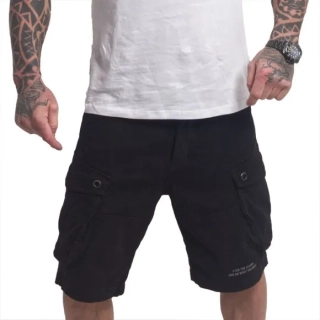 Yakuza Cargo šortky SHARDS CSB 23004 Black