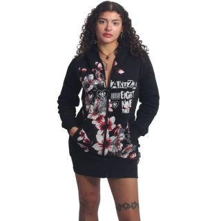 Yakuza dámská mikina HANAMI LONG GLHZB 27103 Black