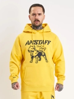 Amstaff Mikina Logo 2.0 Hoody Yellow/Black
