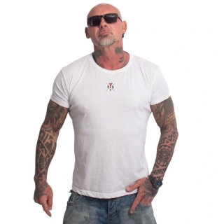 Yakuza pánské tričko TENS REGULAR TSB 27042 White