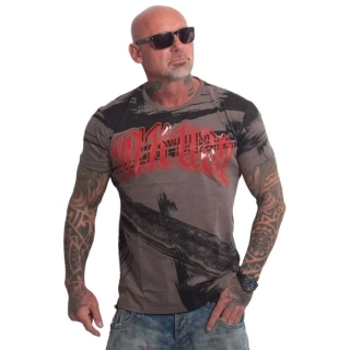 Yakuza pánské tričko CARE TSB 27008 Dark Gull Grey