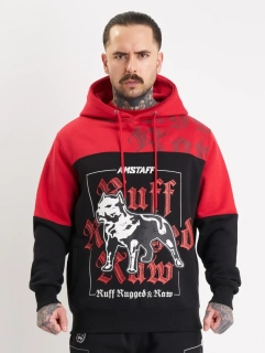 Amstaff Pánská Mikina Zane Hoodie Red/Black